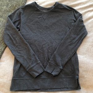 Lululemon reversible grey sweater Size 6